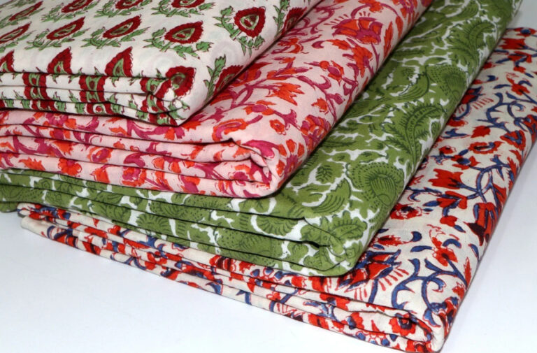 Vegetable dyes used in Block Printing in India