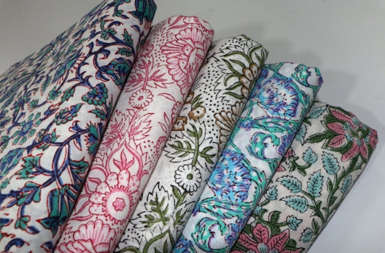 types of handblock printing in India